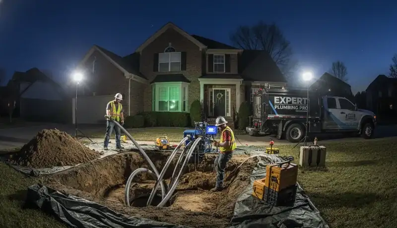 Expert Plumbing Pro - emergency-sewer-line-replacement-for-flooded-basement-in-englewood