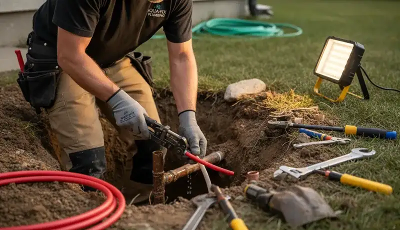 Expert Plumbing Pro - main-water-line-repair